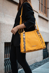 Women's MKF Leather Snake embossed Tote Handbag | Zarnesh