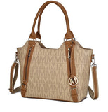 Women's MKF PU Leather Pocketbook Crossbody Tote Bag | Zarnesh