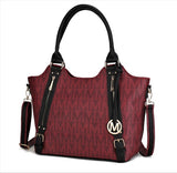 Women's MKF PU Leather Pocketbook Crossbody Tote Bag | Zarnesh