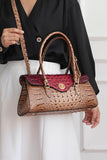 Women MKF Liviana Croc Embossed Dual Handles Shoulder Bag | Zarnesh