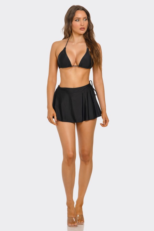 Women’s Millie Swim Triangle Bikini Skirted Set | Zarnesh