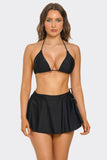 Women’s Millie Swim Triangle Bikini Skirted Set | Zarnesh