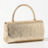 Women’s Mini Metallic Glitter Top Handle Handbag Clutch | Zarnesh