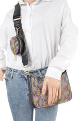 Women's Mix Colour Rhinestone Coin Pouch Crossbody Swing Bag | Zarnesh