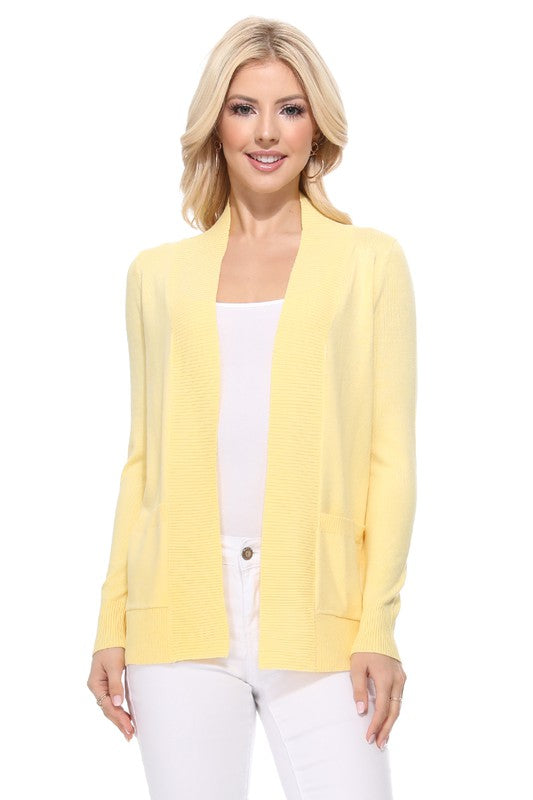 Women's Open Front Shrug Sweater Knit Cardigan | Zarnesh