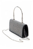 Women’s Pearl Accent Top Handle Convertible Clutch | Zarnesh