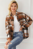 Women’s Plaid Flap Chest Pockets Flannel Shacket | Zarnesh