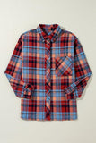Women’s Plus Plaid Button Down Loose Vintage Shirt | Zarnesh