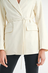 Women’s Plush Teddy Hooded Button Front Coat | Zarnesh