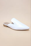 Women Gem-39 Pointed Toe Slip-On Mule Flats Zarnesh