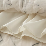 Women’s Ruffle Edge Tiered Layered Tulle Midi Skirt | Zarnesh