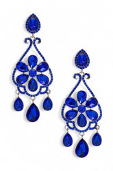 Women's Crystal Chandelier Crystal DropEarrings | Zarnesh