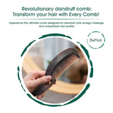 Unisex Self-Cleansing Dandruff Scalp Comb | Zarnesh