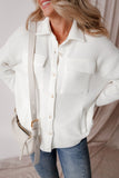 Women’s Solid Corduroy Waffle Button-Up Jacket | Zarnesh