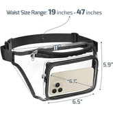 Women's Stadium Approved Clear Fanny Pack | Zarnesh