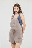 Women’s Stroll Adjustable Strap Sleeveless Pocketed Overall Romper | Zarnesh