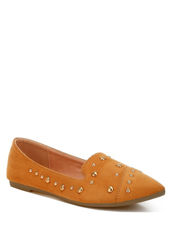 Women’s Stud Embellished Ballet Flats | Zarnesh