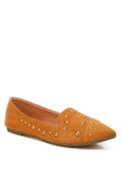 Women’s Stud Embellished Ballet Flats | Zarnesh