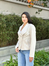 Women’s Suede Biker Zip-Up with Pockets Jacket | Zarnesh