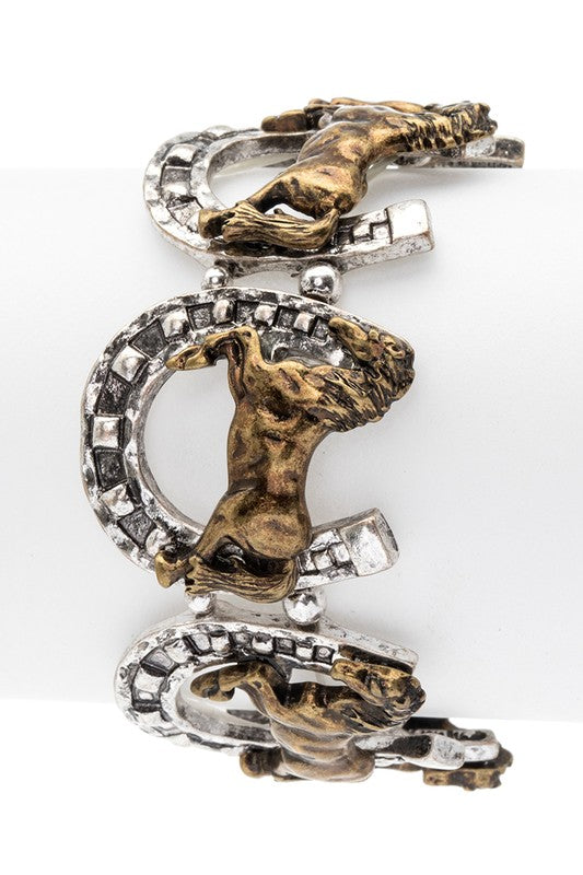 Women’s Western Horse Stretch Bracelet | Zarnesh