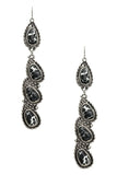 Women’s Western Statement Stone Drop Earrings | Zarnesh