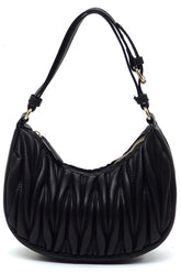 Womens Chevron Quilted Shoulder Hobo Bag | Zarnesh