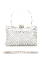 Womens Convertible Top Handle Box Clutch | Zarnesh