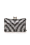 Womens Convertible Top Handle Box Clutch | Zarnesh