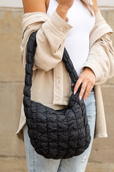 Womens Dale Quilted Puffer Shoulder Bag | Zarnesh