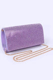 Womens Glitter Envelope Evening Clutch Bag| Zarnesh
