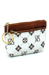 Womens CM Monogram Keychain Coin Purse | Zarnesh
