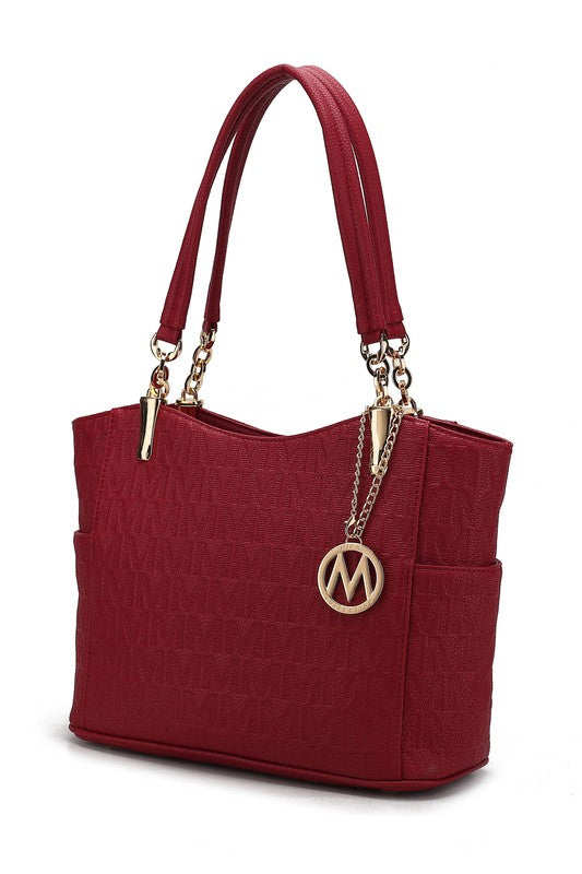 Womens MKF Collection Malika M Signature Satcheln Tote Bag | Zarnesh
