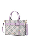 Womens MKF Collection Vivian Plaid Satchel Bag by Mia K | Zarnesh