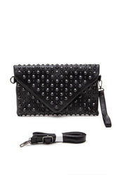 Womens Mix Studs Convertible Clutch Swing Bag | Zarnesh