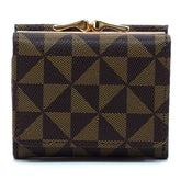 Womens PM Monogram Kiss Lock Tri-fold Wallet | Zarnesh