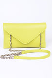 Womens Pop Color Classic Envelope Clutch Bag | Zarnesh