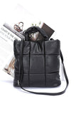 Womens Quilted Soft Puffer Top Handle Swing Bag | Zarnesh