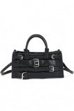Womens Strapy Buckle Top Handle Y2K Crossbody Bag | Zarnesh