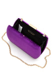 Women Velvet Box Clutch Zarnesh