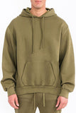 Men’s Casual Solid Fleece Tech Hooded | Zarnesh