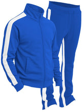 Men’s Dual Tracksuit Stripe Flare Active Sets | Zarnesh