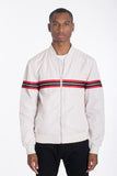 Men's Long Sleeve Woven Taped Bomber Jacket | Zarnesh