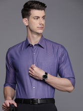 Men's Slim Fit Raymond Textured Cotton Shirt | Zarnesh