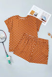 Plus Size Polka Dot Tee & Shorts Set | Zarnesh