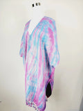 Tie-Dye Waffle Beach Cover-Up Towel One Size | Zarnesh