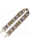 Tribal Guitar Strap 2 Inch Wide Purse Strap | Zarnesh