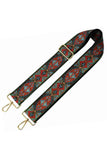 Tribal Guitar Style 2 inch Wide Purse Strap | Zarnesh