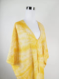 Waffle Tie-Dye Beach Towel Cover-Up One Size | Zarnesh