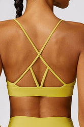 Women Quick Drying Tight Brushed Back Yoga Bras Zarnesh
