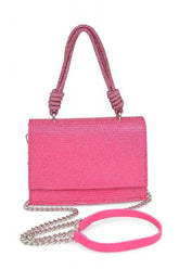 Women Rhinestone Top Handle Rhinestone Crossbody Bag | Zarnesh